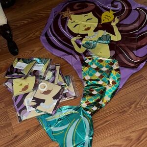 Mermaid Party Decoration Balloons